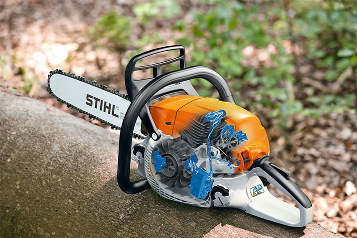 STIHL : Nouvelle tronçonneuse thermique M-Tronic MS 661 C-M pour